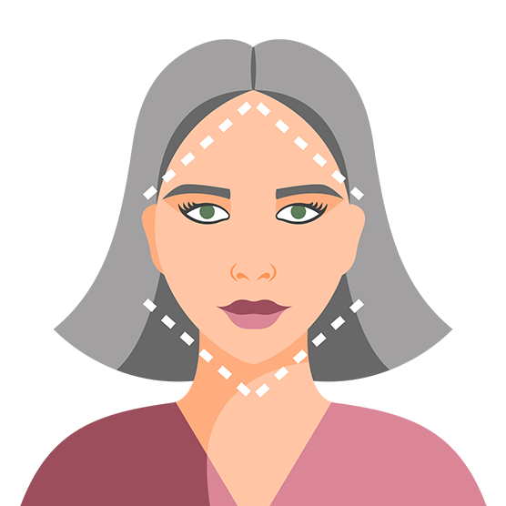 Dimanta formas sejas saulesbrilles