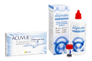 Acuvue Oasys for Astigmatism (6 линз) + Oxynate Peroxide 380 мл с контейнером