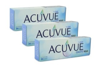 Acuvue Oasys Max 1-Day (90 lēcas)