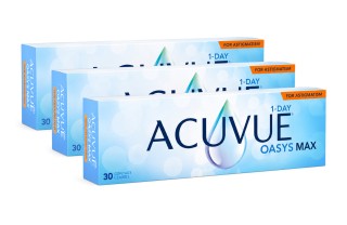 Acuvue Oasys Max 1-Day for Astigmatism (90 lēcas)