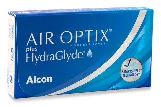 Air Optix Plus Hydraglyde (3 линзы)