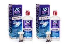AOSEPT PLUS ar Hydraglyde 2 x 360 ml ar lēcu konteineriem