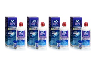 AOSEPT PLUS ar Hydraglyde 4 x 360 ml ar lēcu konteineru