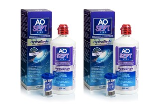 AOSEPT PLUS с Hydraglyde 2 x 360 мл с контейнерами