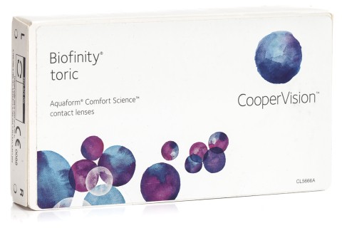 Biofinity Toric CooperVision (6 lēcas)