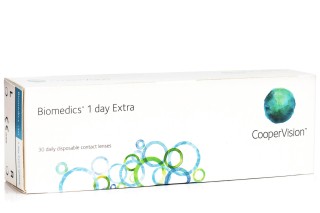 Biomedics 1 Day Extra CooperVision (30 lēcas)