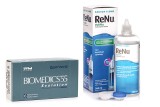 Biomedics 55 Evolution CooperVision (6 линз) + ReNu MultiPlus 360 мл с контейнером 1590