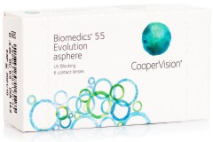 Biomedics 55 Evolution CooperVision (6 lēcas)
