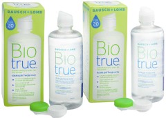 Biotrue Multi-Purpose 2 x 300 ml ar lēcu futrāļiem