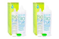 Biotrue Multi-Purpose 2 x 480 ml ar lēcu futrāļiem