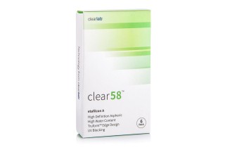 Clear 58 (6 lēcas)