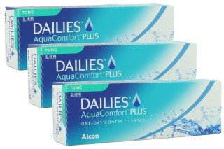 DAILIES AquaComfort Plus Toric (90 lēcas)