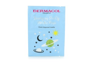 Dermacol Beautifying attīroša noņemamā metāliskā maska