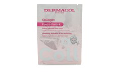Лифтинг-маска Dermacol Collagen Coll с металлическим эффектом