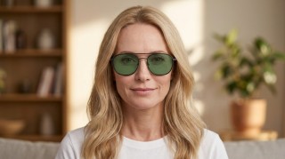 Izipizi Sun #Cruise Black Green lenses Сгенерированное изображение