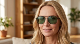 Izipizi Sun #Cruise Black Green lenses Сгенерированное изображение