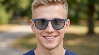 Izipizi Sun #E Navy Blue Ģenerēts attēls