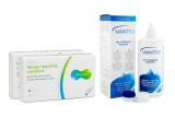 Lenjoy Monthly Comfort (6 lēcas) + Vantio Multi-Purpose 360 ml ar lēcu konteineru 39359