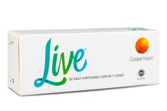 Live daily disposable (30 lēcas)