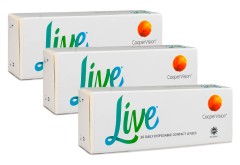 Live daily disposable (90 lēcas)
