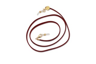 Meller Ebo Burgundy briļļu ķēdīte