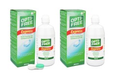 OPTI-FREE Express 2 x 355 ml ar lēcu konteineriem