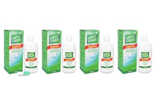 OPTI-FREE Express 4 x 355 ml ar lēcu konteineriem