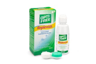 OPTI-FREE RepleniSH 120 ml ar futrāli