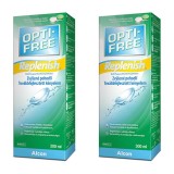 OPTI-FREE RepleniSH 2 x 300 ml ar lēcu konteineriem 9545
