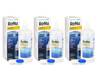 ReNu Advanced 3 x 360 ml ar lēcu konteineriem