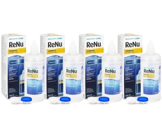 ReNu Advanced 4 x 360 ml ar lēcu konteineriem
