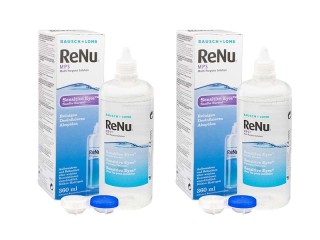 ReNu MPS Sensitive Eyes 2 x 360 ml ar lēcu konteineriem
