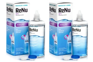 ReNu MPS Sensitive Eyes 2 x 360 ml ar lēcu konteineriem