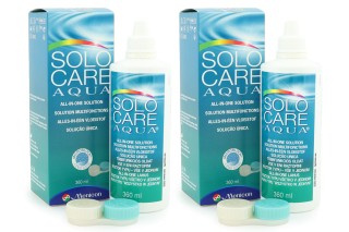 SOLOCARE AQUA 2 x 360 ml ar lēcu futrāļiem