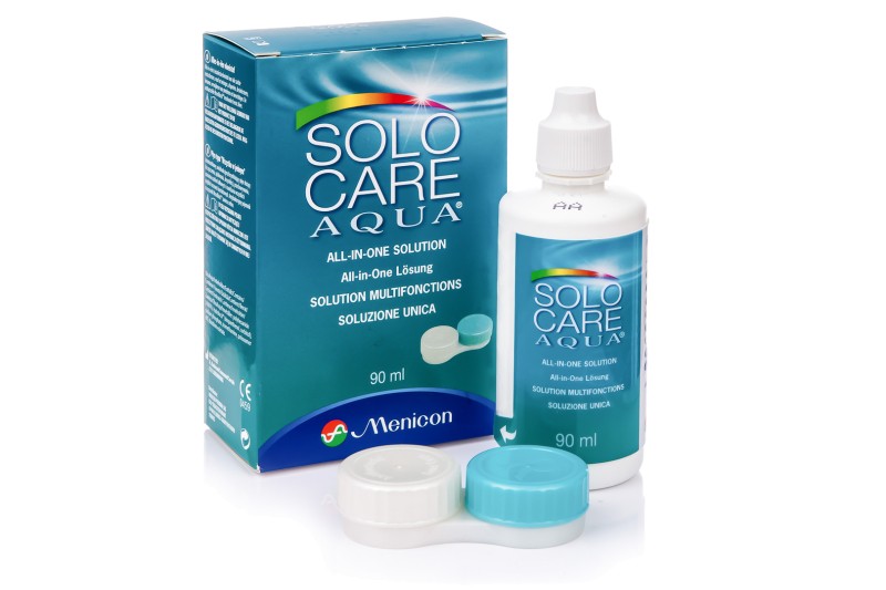 SOLOCARE AQUA 90 ml ar lēcu futrāli